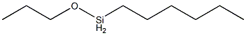 Hexyl(propoxy)silane 구조식 이미지