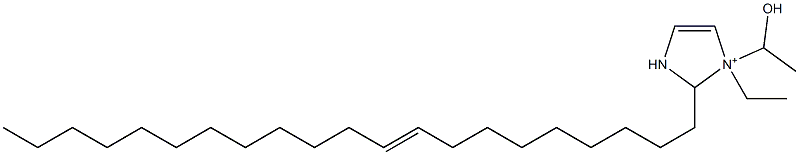 1-Ethyl-2-(9-henicosenyl)-1-(1-hydroxyethyl)-4-imidazoline-1-ium Structure