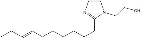 2-(7-Decenyl)-2-imidazoline-1-ethanol 구조식 이미지