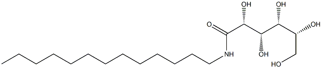 N-Tridecyl-D-gluconamide Structure