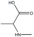 2-Methylaminopropionic acid Structure