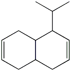 1,4,4a,5,8,8a-Hexahydro-1-isopropylnaphthalene Structure