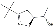 (5S)-5-[(1S)-1-Hydroxyethyl]-3-tert-butyl-2-isoxazoline Structure