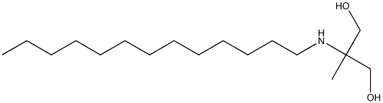 2-[Tridecylamino]-2-methyl-1,3-propanediol Structure