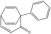 1-Phenylbicyclo[3.2.2]nona-3,6,8-trien-2-one 구조식 이미지
