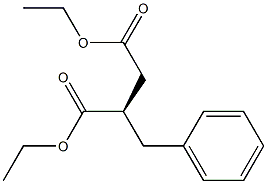 [R,(+)]-2-Benzylsuccinic acid diethyl ester 구조식 이미지