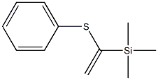 1-(Trimethylsilyl)-1-(phenylthio)ethene Structure