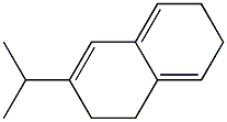 1,2,6,7-Tetrahydro-3-isopropylnaphthalene Structure