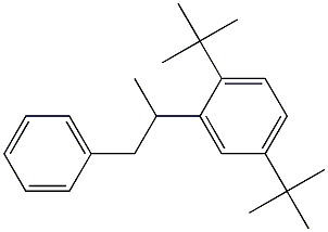 2-(2,5-Di-tert-butylphenyl)-1-phenylpropane Structure