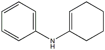 N-(1-Cyclohexenyl)aniline Structure