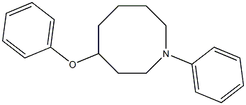 4-Phenoxy-1-phenyloctahydroazocine 구조식 이미지