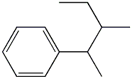 1,2-Dimethylbutylbenzene 구조식 이미지