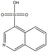 4-Isoquinolinesulfonic acid 구조식 이미지