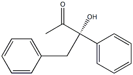 [S,(-)]-3-Hydroxy-3,4-diphenyl-2-butanone Structure
