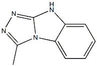 3-Methyl-9H-1,2,4-triazolo[4,3-a]benzimidazole Structure