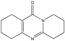 1,2,3,4,6,7,8,9-Octahydro-11H-pyrido[2,1-b]quinazolin-11-one Structure