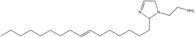 1-(2-Aminoethyl)-2-(7-hexadecenyl)-3-imidazoline 구조식 이미지