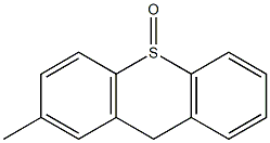 2-Methyl-9H-thioxanthene 10-oxide 구조식 이미지