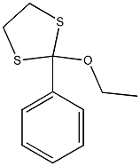 2-Ethoxy-2-phenyl-1,3-dithiolane Structure