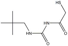 1-Neopentyl-3-(mercaptoacetyl)urea 구조식 이미지