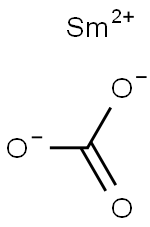 Carbonic acid samarium(II) salt 구조식 이미지