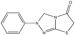 2,3-Dihydro-2-phenylthiazolo[2,3-c][1,2,4]triazol-5(6H)-one 구조식 이미지