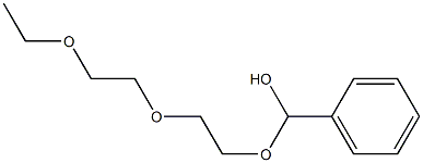 2-Phenyl-1,3,6,9-tetraoxaundecane Structure