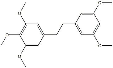 3,3',4,5,5'-Pentamethoxybibenzyl 구조식 이미지