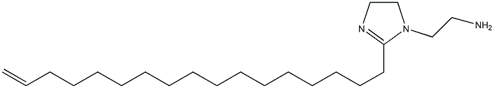 1-(2-Aminoethyl)-2-(16-heptadecenyl)-2-imidazoline Structure