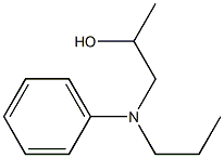 N-Propyl-N-(2-hydroxypropyl)aniline Structure