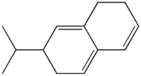 1,2,6,7-Tetrahydro-7-isopropylnaphthalene 구조식 이미지