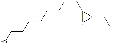 9,10-Epoxytridecan-1-ol 구조식 이미지