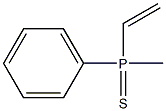 Methylphenylvinylphosphine sulfide Structure