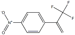 2-(4-Nitrophenyl)-3,3,3-trifluoro-1-propene 구조식 이미지