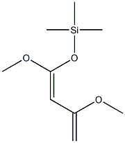 (Z)-1,3-Dimethoxy-1-(trimethylsiloxy)-1,3-butadiene Structure