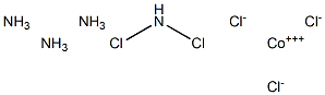 trans-Dichlorotetramminecobalt(III) chloride Structure