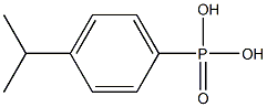 4-Isopropylphenylphosphonic acid 구조식 이미지