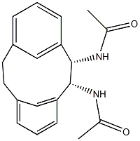 (1R,2S)-N,N'-Diacetyl-1,2-[ethylenebis(3,1-phenylene)]ethane-1,2-diamine 구조식 이미지