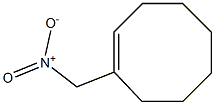 1-(Nitromethyl)cyclooctene Structure
