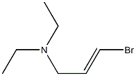 (E)-N,N-Diethyl-3-bromoallylamine Structure