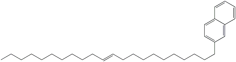 2-(11-Docosenyl)naphthalene Structure