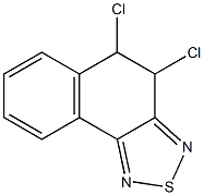 4,5-Dichloro-4,5-dihydronaphtho[1,2-c][1,2,5]thiadiazole Structure