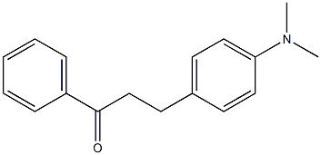 4-(3-Phenyl-3-oxopropyl)-N,N-dimethylaniline Structure