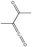 2-Methyl-1-butene-1,3-dione Structure