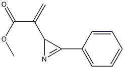 3-Phenyl-2H-azirine-2-(propenoic acid methyl) ester 구조식 이미지