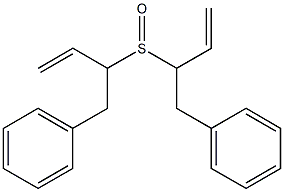 Benzylallyl sulfoxide 구조식 이미지