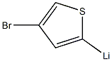 4-Bromo-2-lithiothiophene Structure