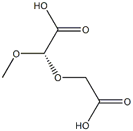 (-)-2-Methoxy[(S)-oxydiacetic acid] 구조식 이미지