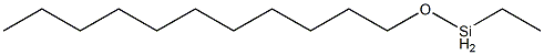 Ethyl(undecyloxy)silane Structure