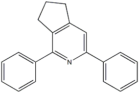 6,7-Dihydro-1,3-diphenyl-5H-cyclopenta[c]pyridine 구조식 이미지